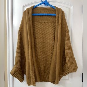 Boutique oversized cardigan